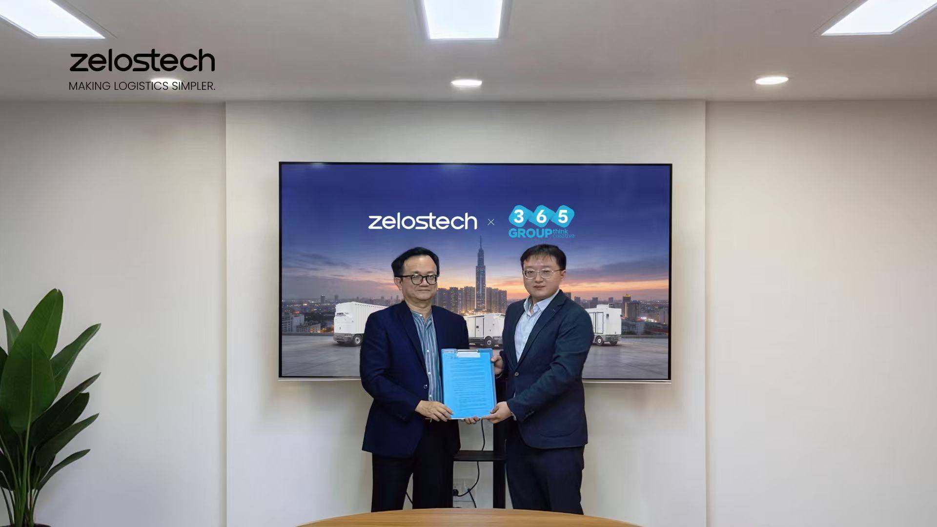 Zelostech x 365 Energy signing