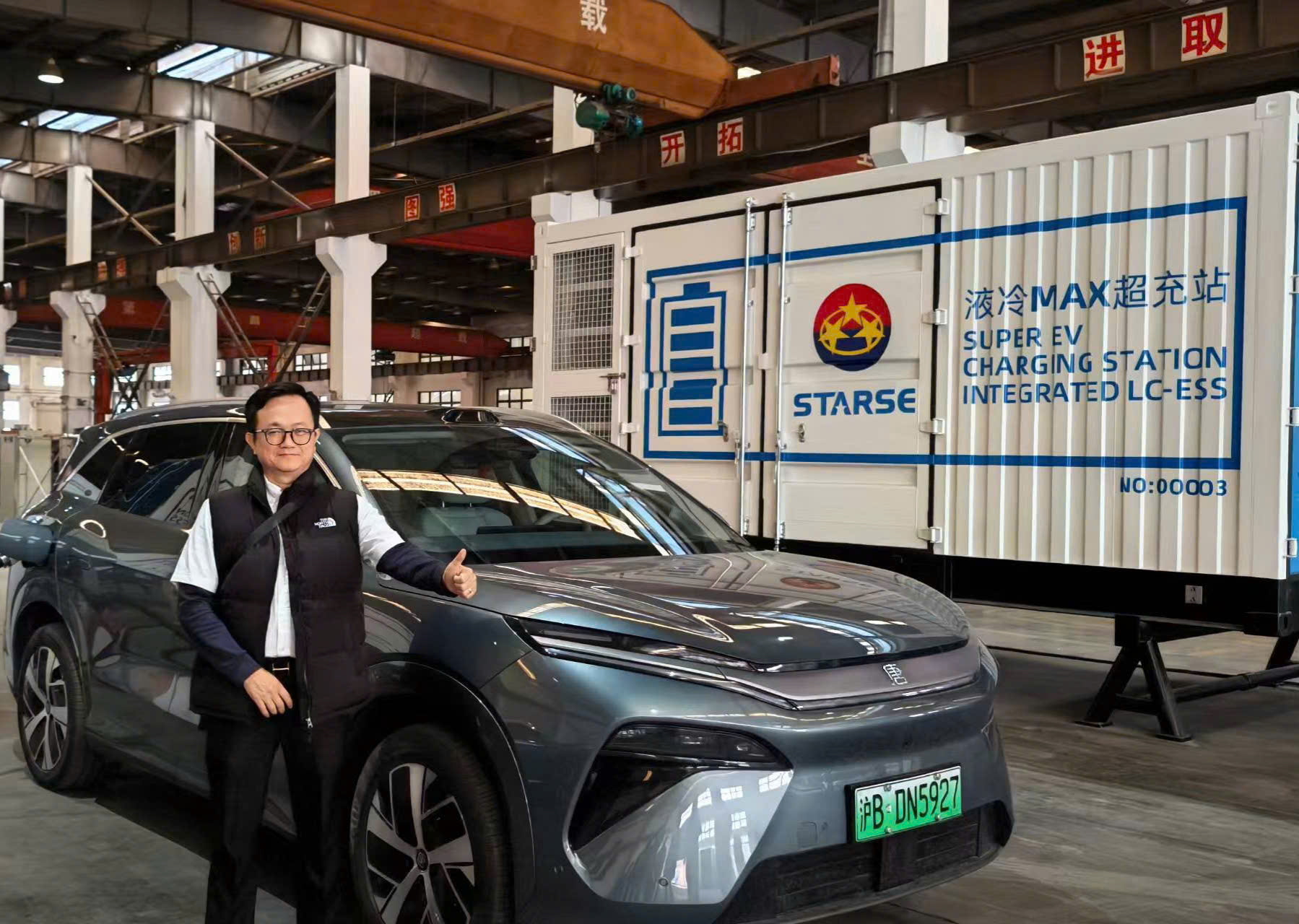 BESS container — CATL × Sungrow · LFP cells for Vietnam buildings